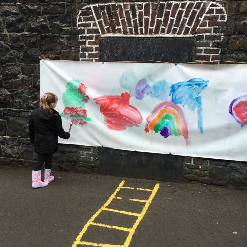 Outdoor Play in P3/4 GF.